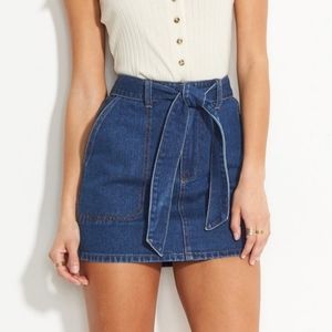 Billabong denim skirt